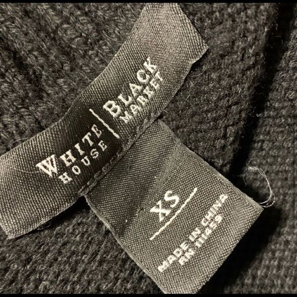 White House Black Market Cowl Neck Sweater Dress - Picture 4 of 6